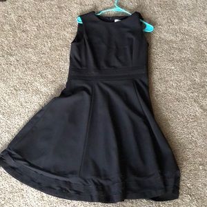 Calvin Klein Black Dress Illusion